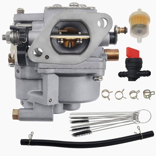 Carburateur 68T-14301-11-00 pour moteur hors-bord Yamaha 4 temps 8HP et 9.9HP F6 F8M