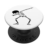 dabbing scheletro divertente halloween dab pose popsockets popgrip intercambiabile