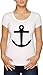 Vendax Églefin Ancre T-Shirt Femme Blanc