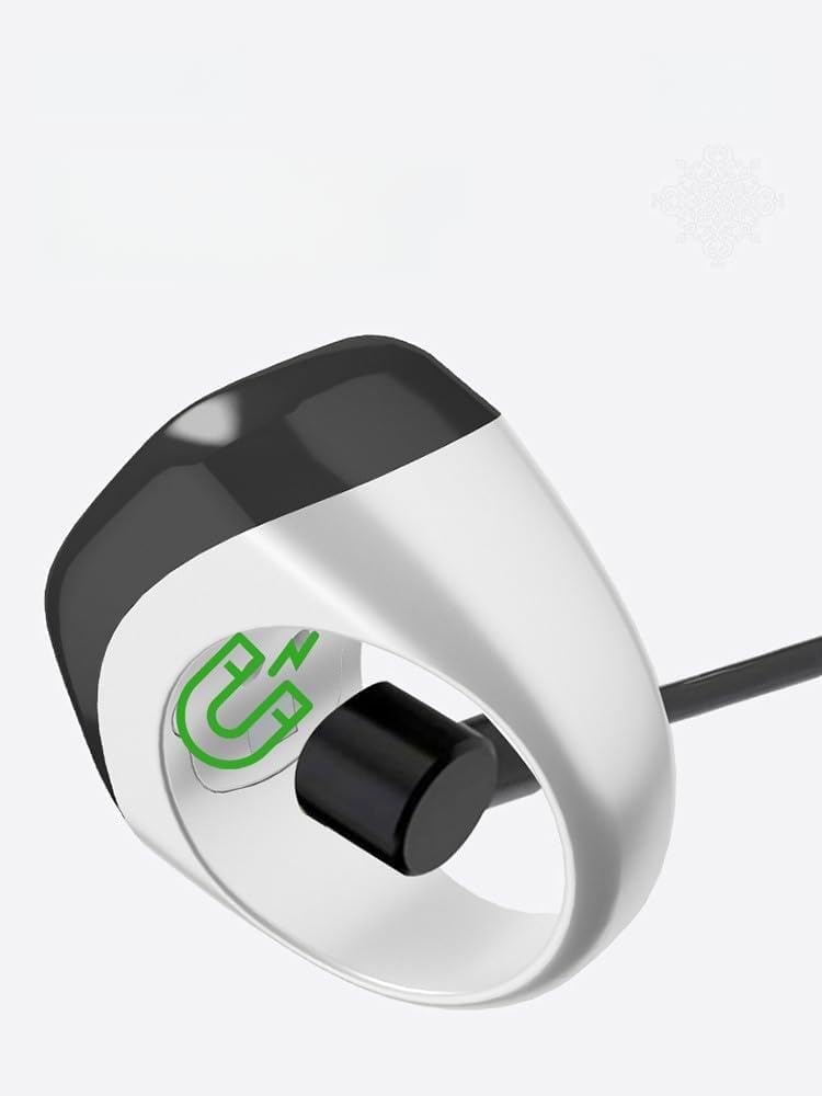 Tasbih inteligente para Dhikr con pantalla OLED negro compatible con Android e iOS 1