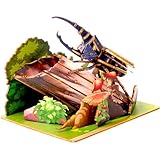 ESC WELT Dynastes Hercules - Puzzle 3D de Escarabajo Hércules - Puzzle de Animal de Madera para Hacerlo Tú Mismo - Puzzle 3D para Niños - Kit de Madera para Niños - Rompecabezas Montessori