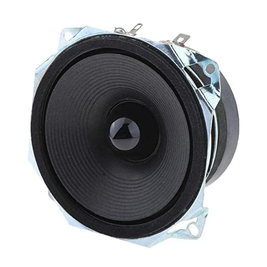 Generic Sp 3" Inch 8Ohm 30W Full Range Audio Speaker Stereo Woofer Loudspeaker Horn (Pack Of 2 - Black, Auxiliary - Image 3