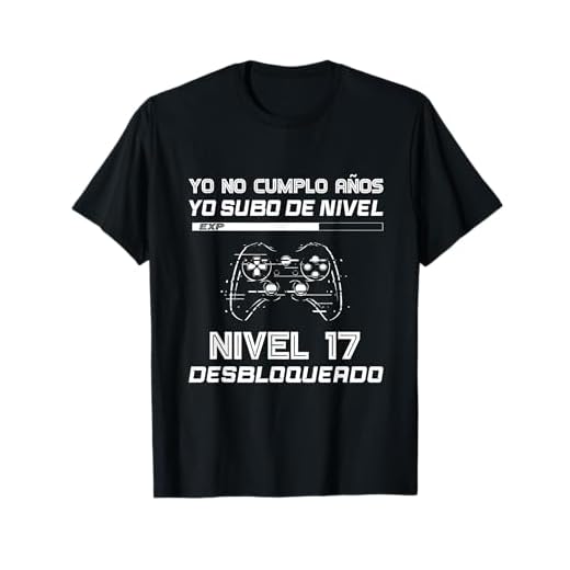 17 Cumpleaños Regalo Años Divertido Decoración Gamer 2005 Camiseta