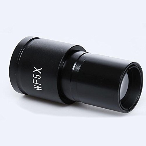 2PCS WF5X/20mm Microscopio Biologico Oculari grandangolare Lente del Microscopio Accessori di Biologia Parti for la Scienza Medica