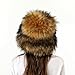 yamerbo Women Fuzzy Bucket Hat Winter Fluffy Furry Plush Faux Fur Hats Warm Plush Brown Bucket Hat