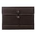 Leathario Leather Envelope Folder Case Portfolio Mens Clutch Portfolio Sleeve Case for MacBook Air 11.6 inch,12 inch Apple Ipad Padfolio File folder A4 document organizer Brown