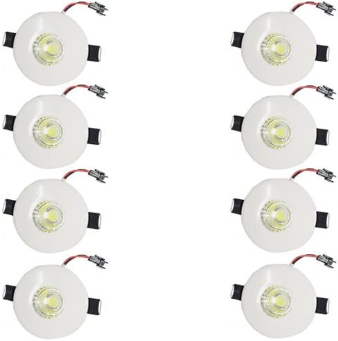 Galaxy 3W Panel Cob Ceiling Light, Warm White, Round