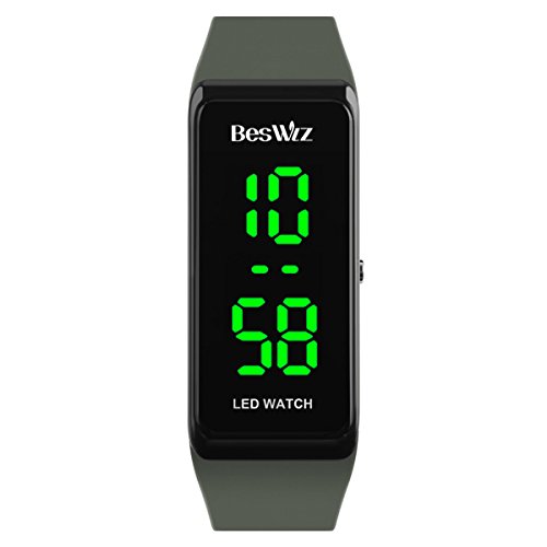 Beswlz orologio digitale unisex bambino ragazzi