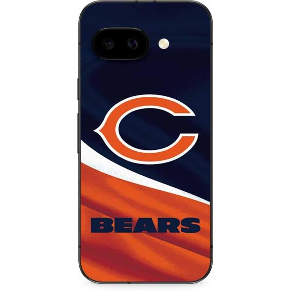 Skinit Decal Phone Skin Compatible with Google Pixel 9a - Officially Licensed NFL Chicago Bears Design