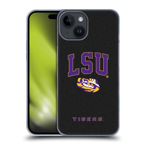 Coque iPhone 15 rigide anti-rayures aux couleurs de la LSU