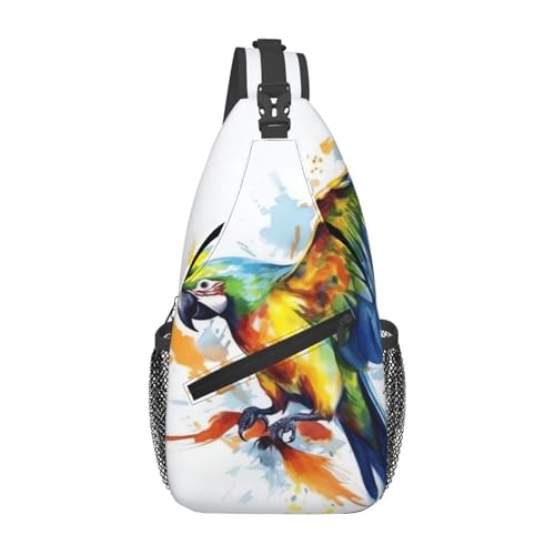 Bolso cruzado para hombre tipo bandolera negro miniatura 1