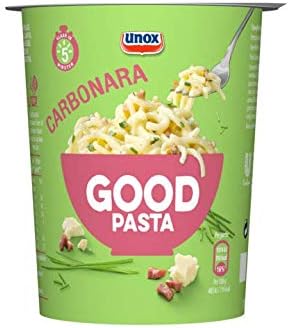 Instant Pasta Carbonara | Unox | Bonnes Pâtes Carbonara | Poids t...
