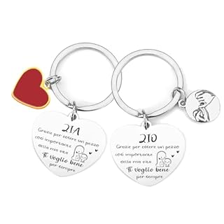 FGHJK Regalo Zia e Zio Portachiavi Zia e Zio Idee Regalo per Gli Zii Idee Regalo per Zia e Zio Regalo di Compleanno per Zia Regalo di Natale per Zia Zio (4)