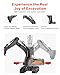 VEVOR Remote Control Excavator Toy, 1:14 Scale Remote Control Digger with Metal Shovel, 22 Channel RC Excavator with Lights & Sounds, Full Functional Construction Vehicles for Kids, Birthday Present