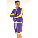 SCREENSHOT Mens Urban Hip Hop Premium Track Jacket - Slim Fit Side Taping Sportswear Urbanwear Streetwear Fashion Top - Image 5