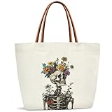 Exquisites Design: doppelseitig bedrucktes Muster, elegantes und modernes Musterdesign. Diese Handtasche hat eine Leder-Handschlaufe, die diese Handtasche strukturierter macht. Es kann nicht nur für das tägliche Leben wie Arbeit, Fitness, sondern auch für Partys oder Einkäufe verwendet werden.