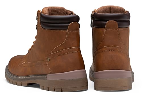 Image of Jousen Mens Boots Fashion Casual Boot Hiking Zipper Chukka Boots for Men