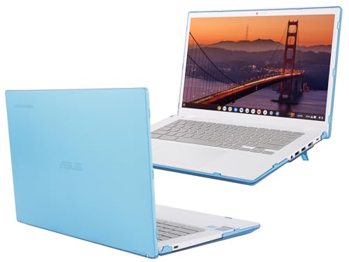 Carcasa mCover para ASUS Chromebook Plus CX3402 policarbonato resistente a arañazos de 14"