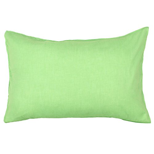 メリーナイト(Merry Night) 枕カバー 「シャンブレー」 43×63cm グリーン pc16100-53