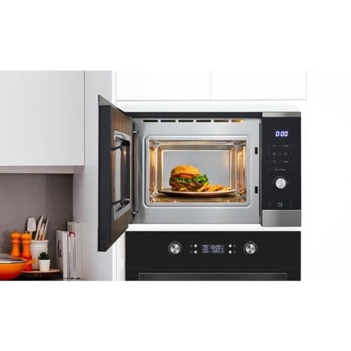 Einbau-Grillmikrowelle CONTINENTAL EDISON CEMO25GINE Schwarz Edelstahl L59,5 x H38,8 x T40,1 cm 25L 3 Einbau-Grillmikrowelle CONTINENTAL EDISON CEMO25GINE Schwarz Edelstahl L59,5 x H38,8 x T40,1 cm 25L