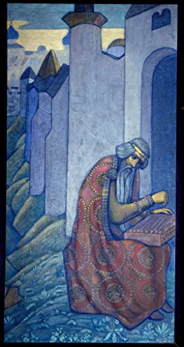 Poster le barde russe Boyan Nicholas Roerich art poétique pour la maison