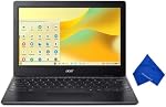 Acer Chromebook 311 11.6" HD Laptop - Intel Celeron N4500, 4GB RAM, 64GB eMMC, Chrome OS (with Microfiber Cloth) - Star Black (CBOA311-1H-C90F)