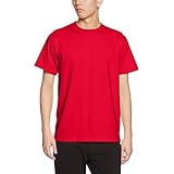 [ユナイテッドアスレ] 5.6オンス ハイクオリティー Tシャツ 500101 069 レッド XXXL