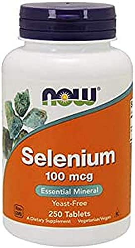 Now Foods, Selenium 100 mcg Yeast Free Vegetarian