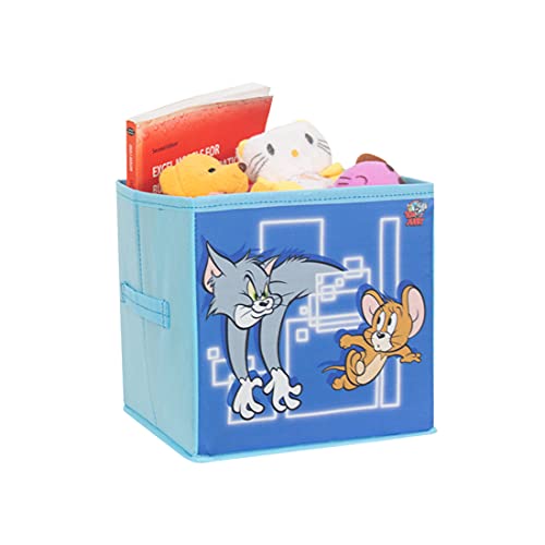 Image of Tom & Jerry Toys Organizer Storage Box for Kids,Small (Pack of 1) Blue