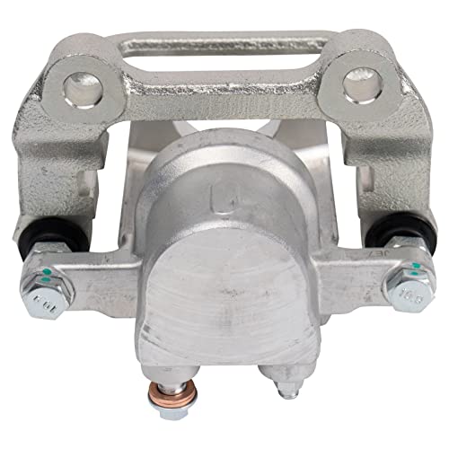 Image of TRQ Front and Rear Brake Caliper Set Zinc Coated Brackets Compatible with 2012-2016 Chrysler 300 Dodge Challenger Charger