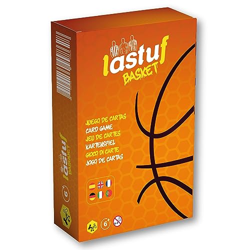 Gioco di Basket Pallacanestro per Bambini di carte Familiare Gioco da Tavolo Multilingua Molto Divertente Intrattenimento per 7 8 9 10 11 12 anni