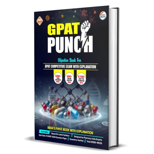 Image of GPAT Punch Fully Coloured Objective Book for GPAT Competitive Exam