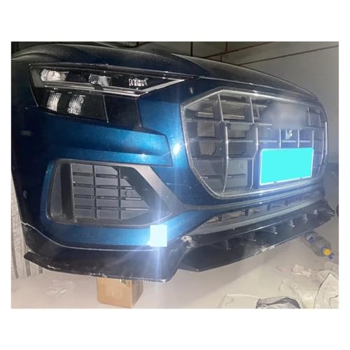 Lèvre de pare chocs avant Audi Q8 protection de spoiler en ABS