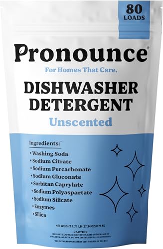Pronounce Dishwasher Detergent - Cleaner...