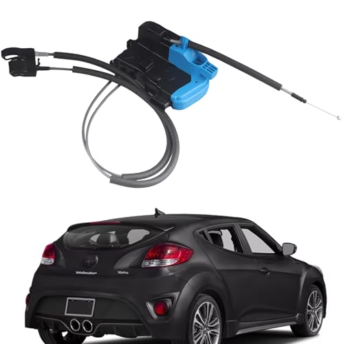 Image of Front Right Power Door Lock Actuator Compatible with Hyundai Veloster 2012-2017 Replace Passenger Side Door Lock Lacth Assembly 81320-2V030