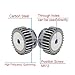 LYMFE Industrial helical Gear 1pcs 1M30T Spur Gear Bore 5/6/6.35/7/8/10 /12/12.7/14/15/16/17mm Motor Gear Low Carbon Steel Gear (Size : 1M30T (Bore 8mm))