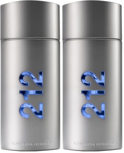 Image of Carolina Herrera 212 Nyc Men's Eau De Toilette Liquid, 100Ml (Pack of 2)