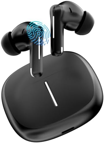 Fones de Ouvido Bluetooth 5.3 com ANC, 42H de Reprodução sem Fio,...