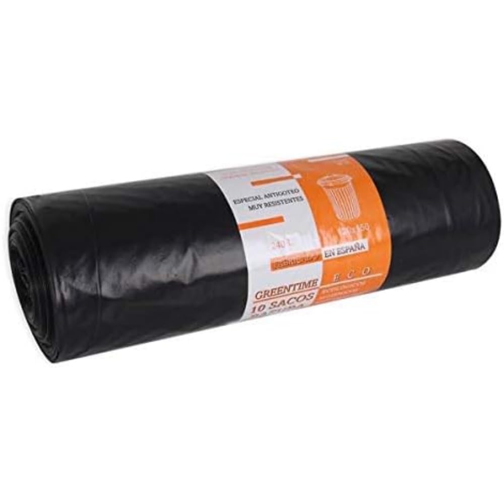 Sacchetti biodegradabili per la spazzatura, 120 pezzi, 10 l, sacchetti