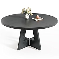 トリトドンひがしのうみLV.43 2007年 Lirago Round Oak Wood 52 in. Column Base Dining Table Seats