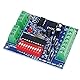 Ouitble Decoder Board Controller, DMX Decoder Board, 4-Kanal DMX512 Control Board LED RGBW DMX Decoder Board Controller 20A Max für RGB LED