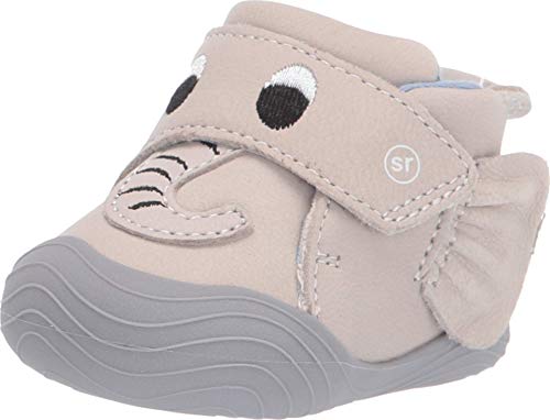 Stride Rite Boys' SR Campbell Sneaker, Tan Elephant, 1 M US-Infant