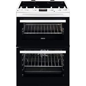 ZCV66370WA Electric Cooker with Ceramic Hob
