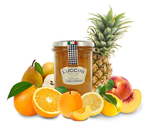 Luccini Mostarda di Cremona Recette Classique, 380 g - Moutarde Italienne Cover