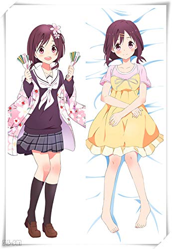 GoLookSky 120 x 40cm(47.2in x 15.7in) Japanese Textile & Smooth KnitPillowcases