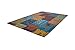 Produktbild Beauty.Scouts Flachflorteppich Santos Multi, Flachflor, Shaggy, 80x150cm, 120x170cm, 160x230cm, 200x290cm, Teppich, Kurzflorteppich, Kurzflor, Wohnzimmer, Flur, Schlafzimmer Größe 160 x 230 cm