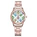 Produktbild Mädchen   Armband   Uhr, Huihong viele Eulen Druck Rose Gold vergoldet Armbanduhr Damen elegante Mode Uhr für Frauen Geschenk   Geburtstag   Geschenk (Rose Gold)