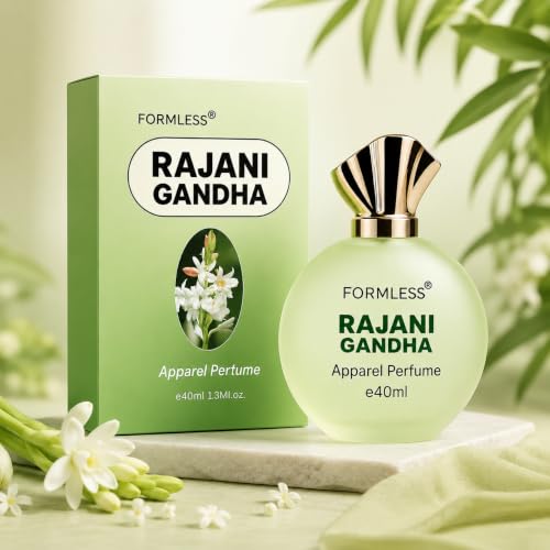 Image of Formless Rajani Gandha Fragrance 40ML Perfume for Men & Women | Long-Lasting Multi-Fragrance | Floral, Fruity & Sweet Scents | Unisex Premium Perfume for Everyday & Special Occasions