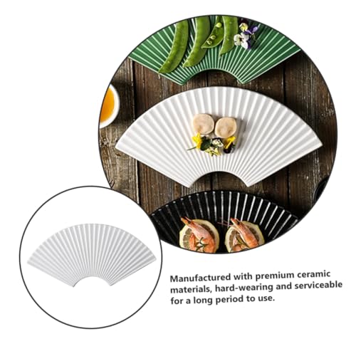 Plato para sushi cerámico OSALADI estilo japonés miniatura 3