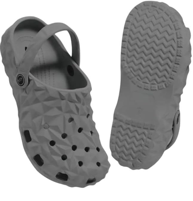 Image of Men's Lightweight Classic Clogs Sandals with Adjustable Back Strap Stylish & Anti-Skid Waterproof & Everyday Use Mules for Men's & Boy's